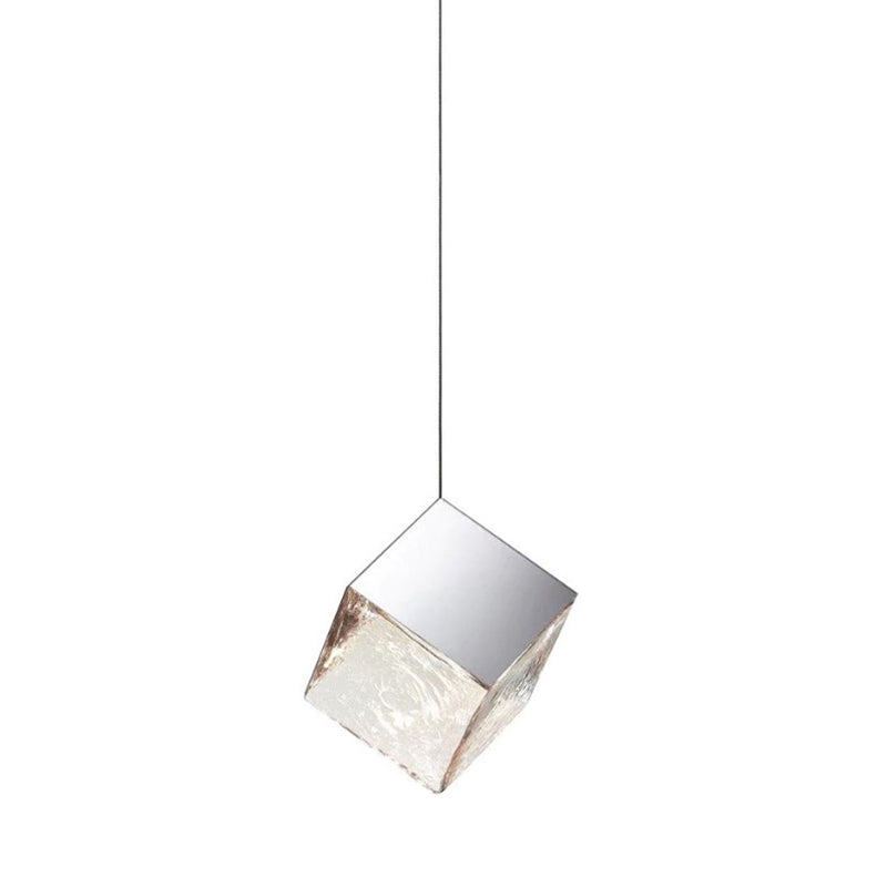 Ice Crystal Cube Pendant