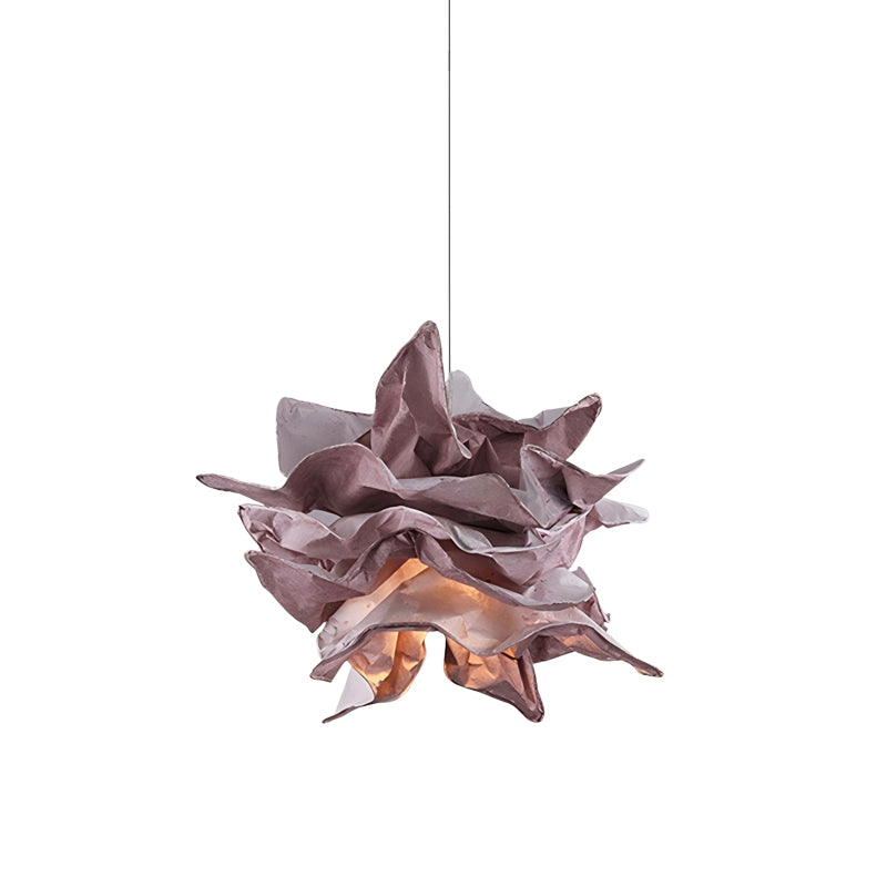 Paper Flower Pendant Light