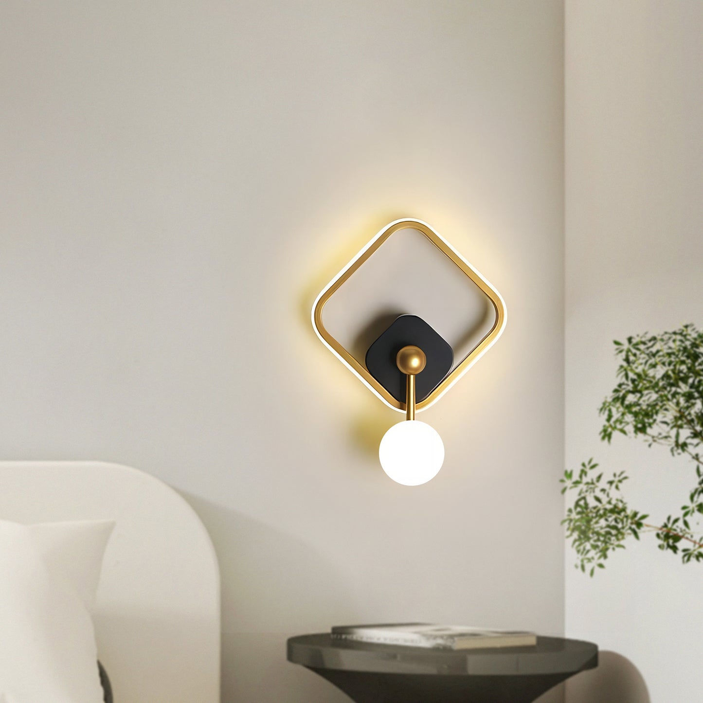 Acrylic Geometric Wall Lamp