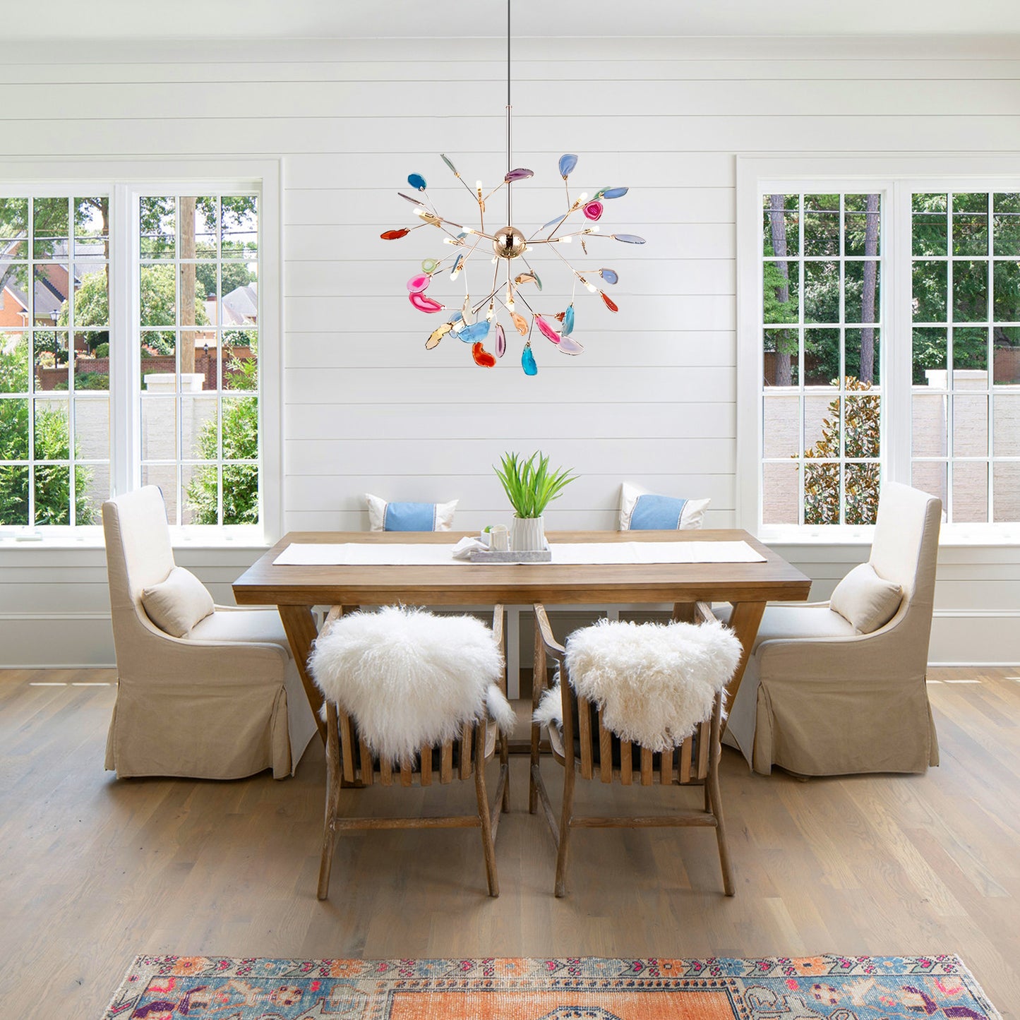 Agate Chandelier