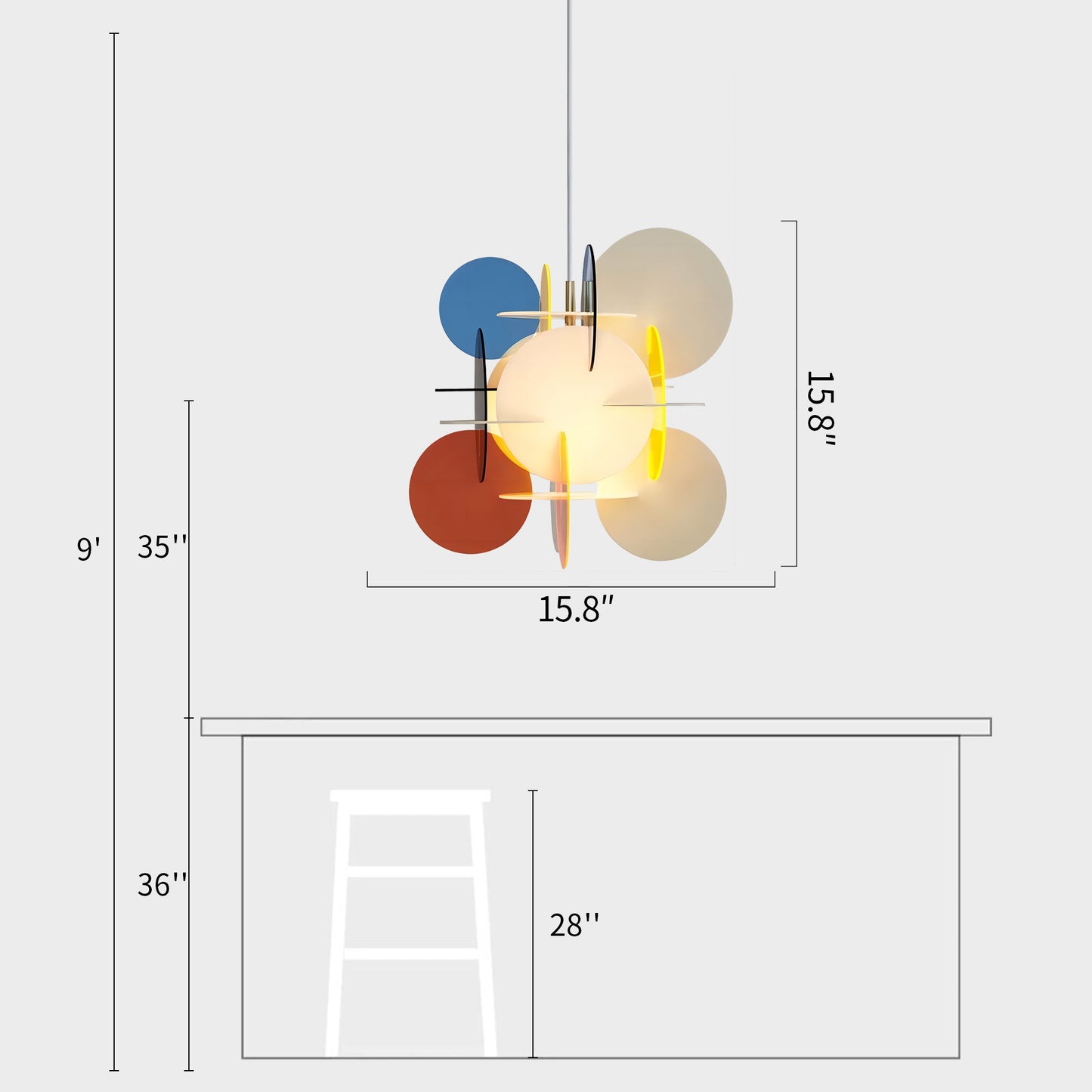 Bau Pendant Light