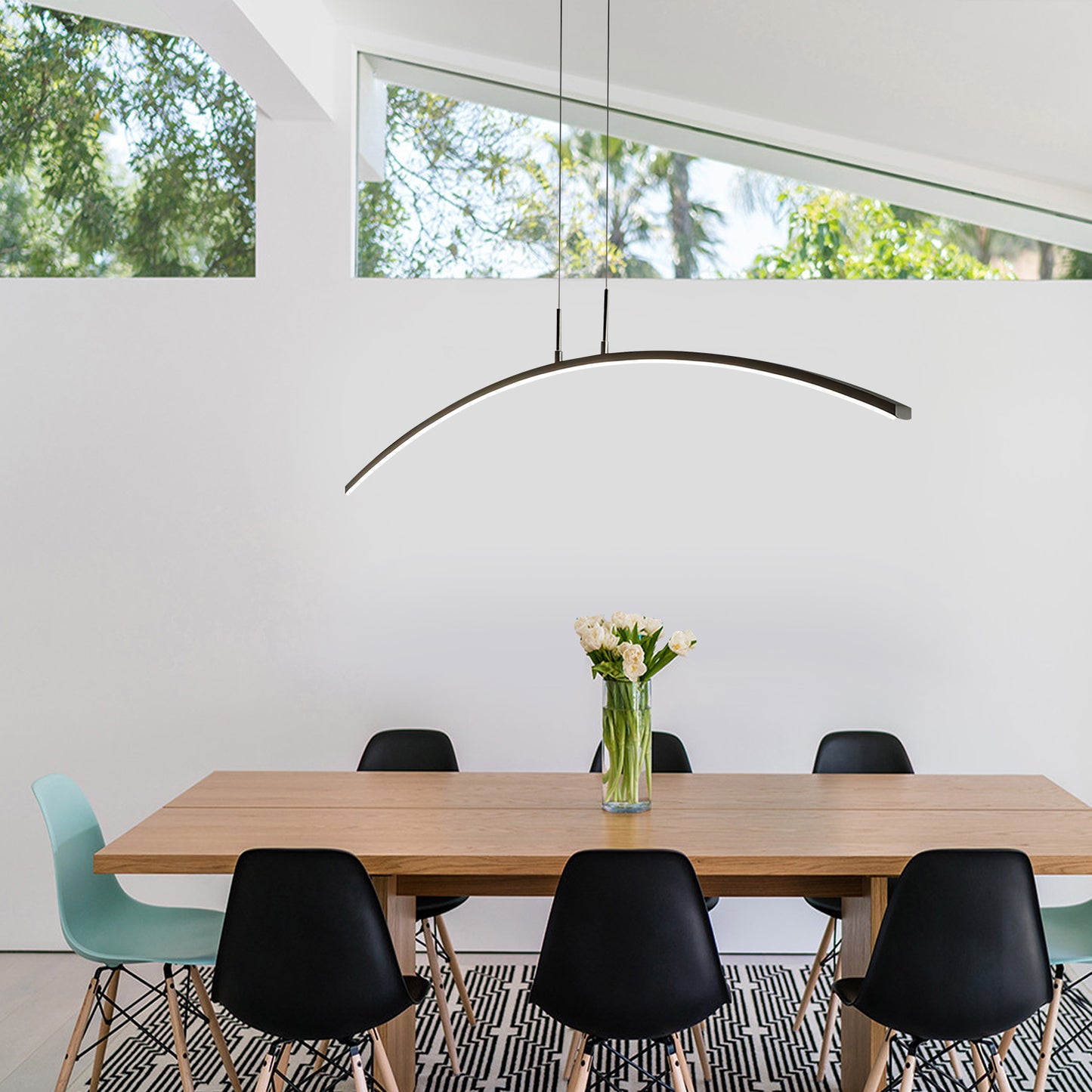 Curved Pendant Lamp
