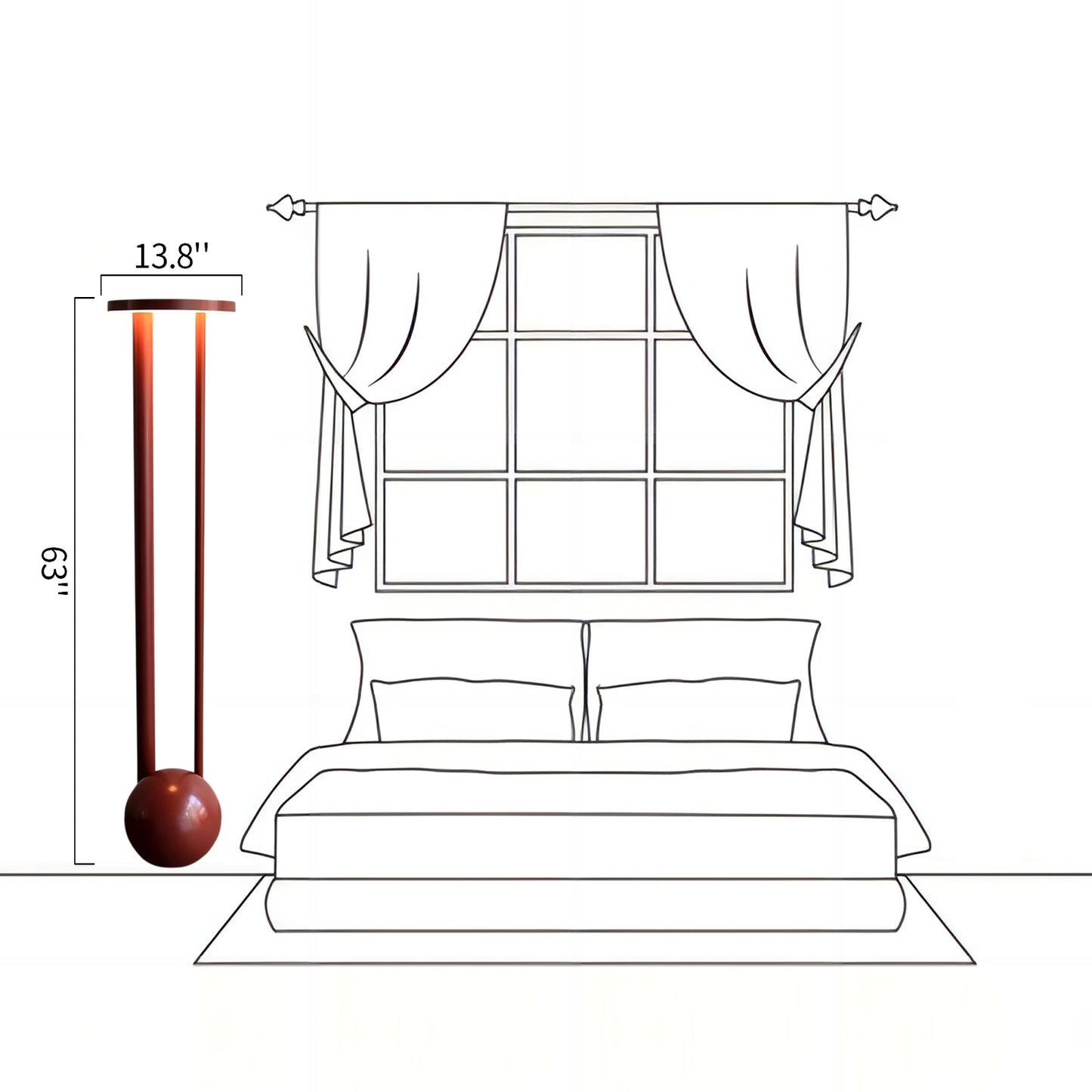 Floor Composition Lamp