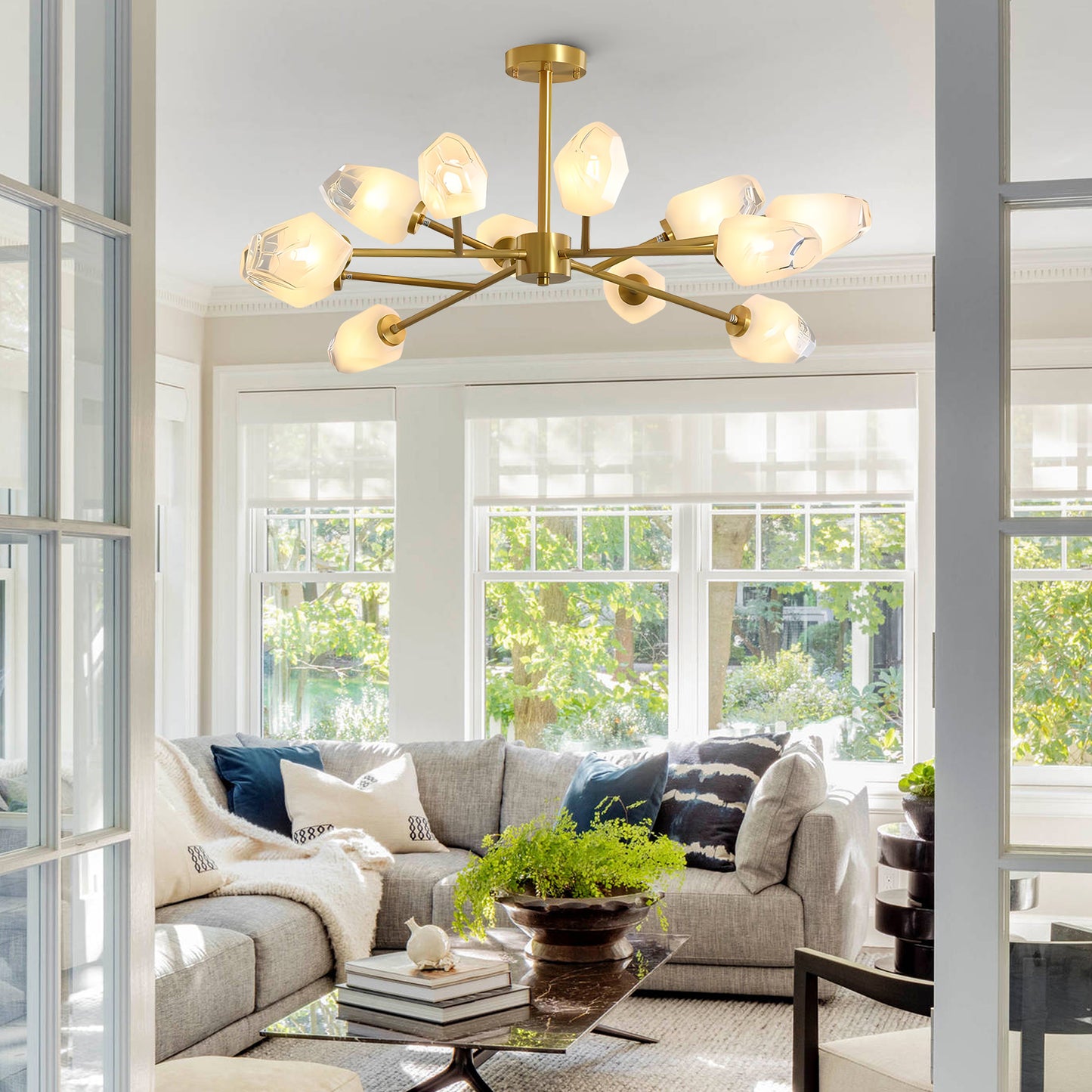 Ice Cube Chandelier