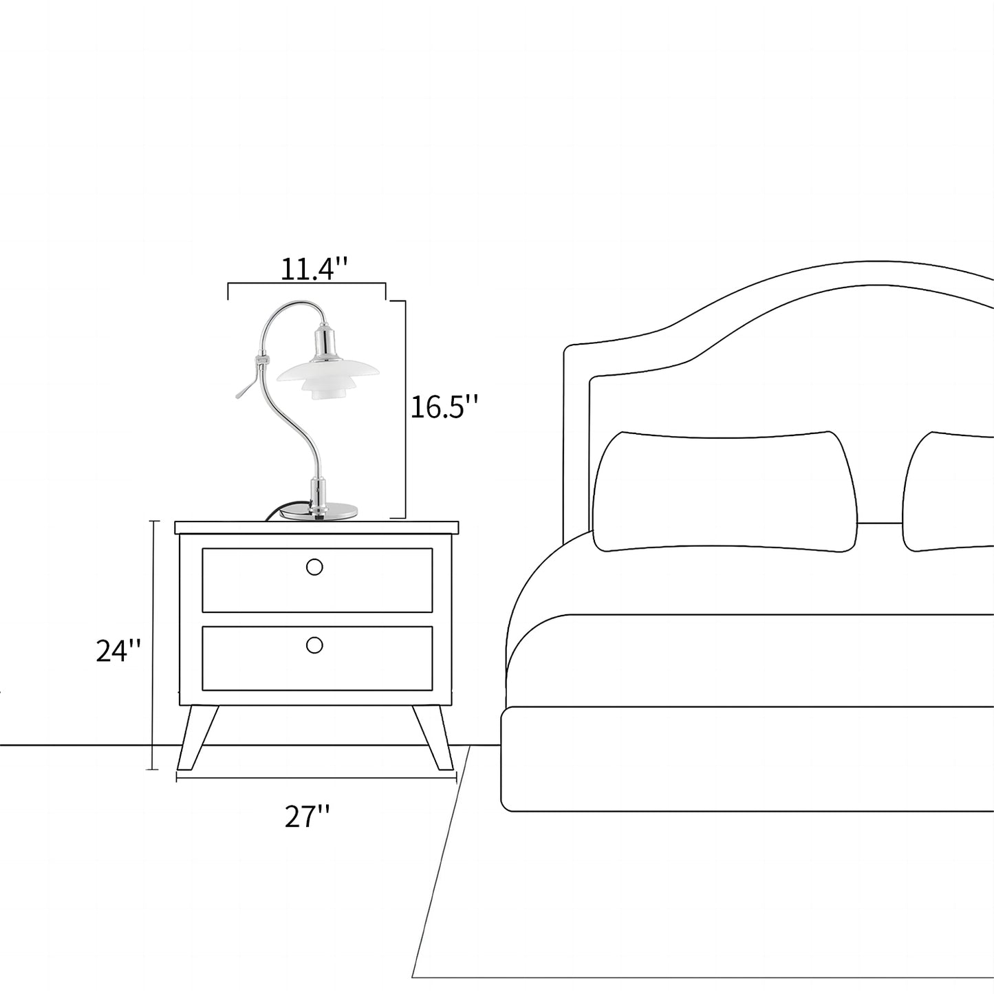 Illume Curvo Lamp