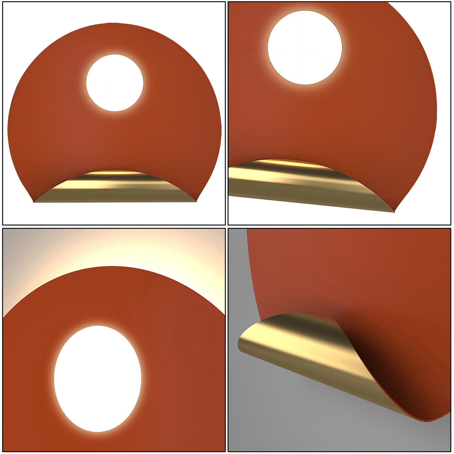 Lunar Halo Sconce