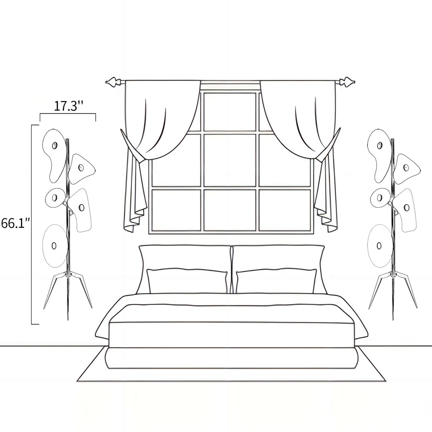 Orbital Arc Floor Lamp