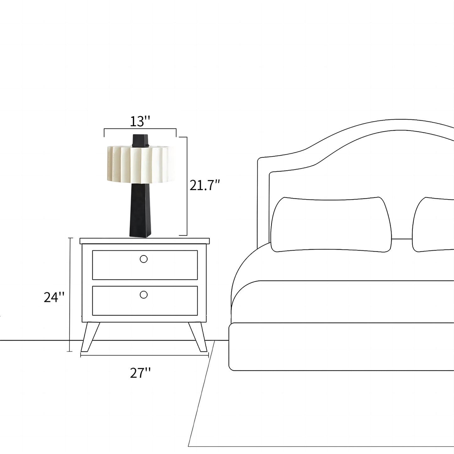 Parchment Shade Table Lamp