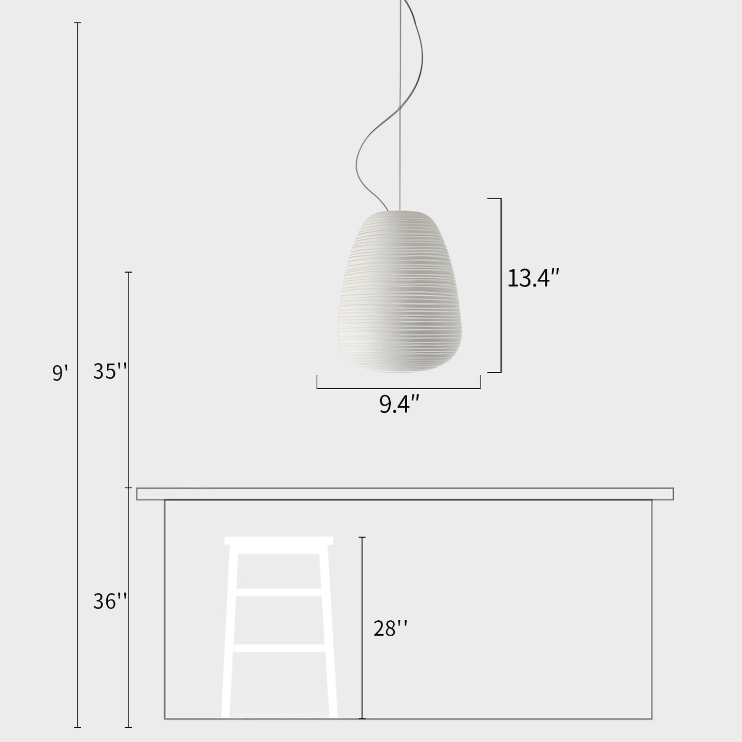 Rituals Glass Pendant