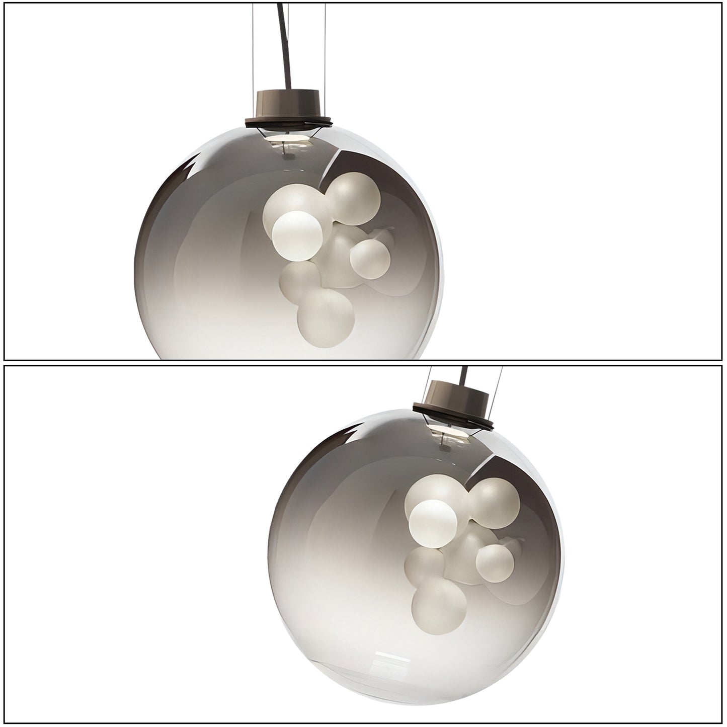 Soap Sphere Pendant