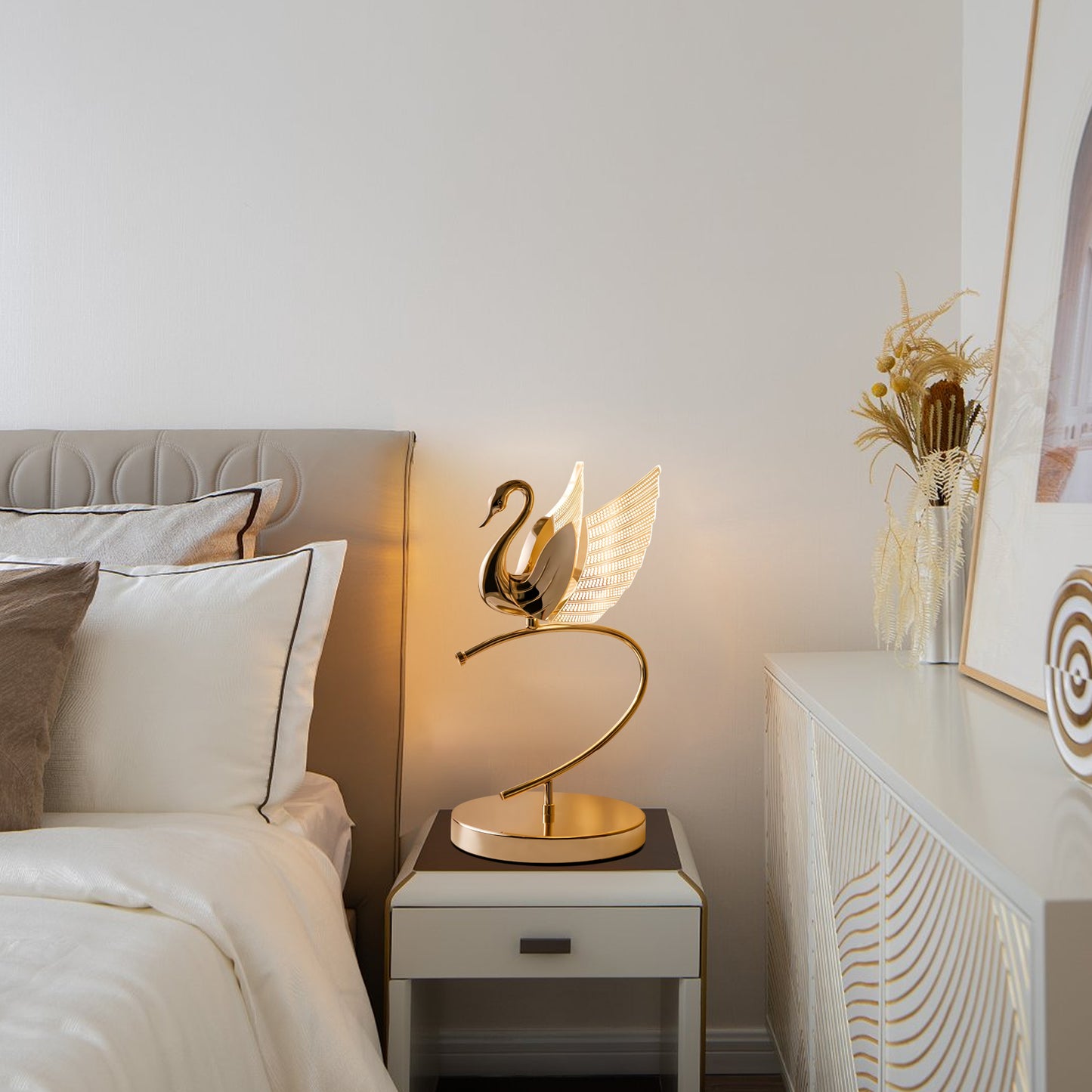 Swan Table Lamp