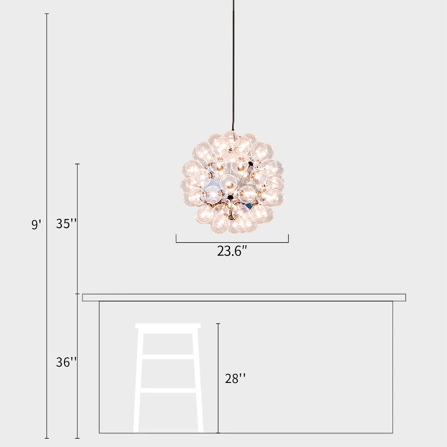 Taraxacum 88 Pendant Light