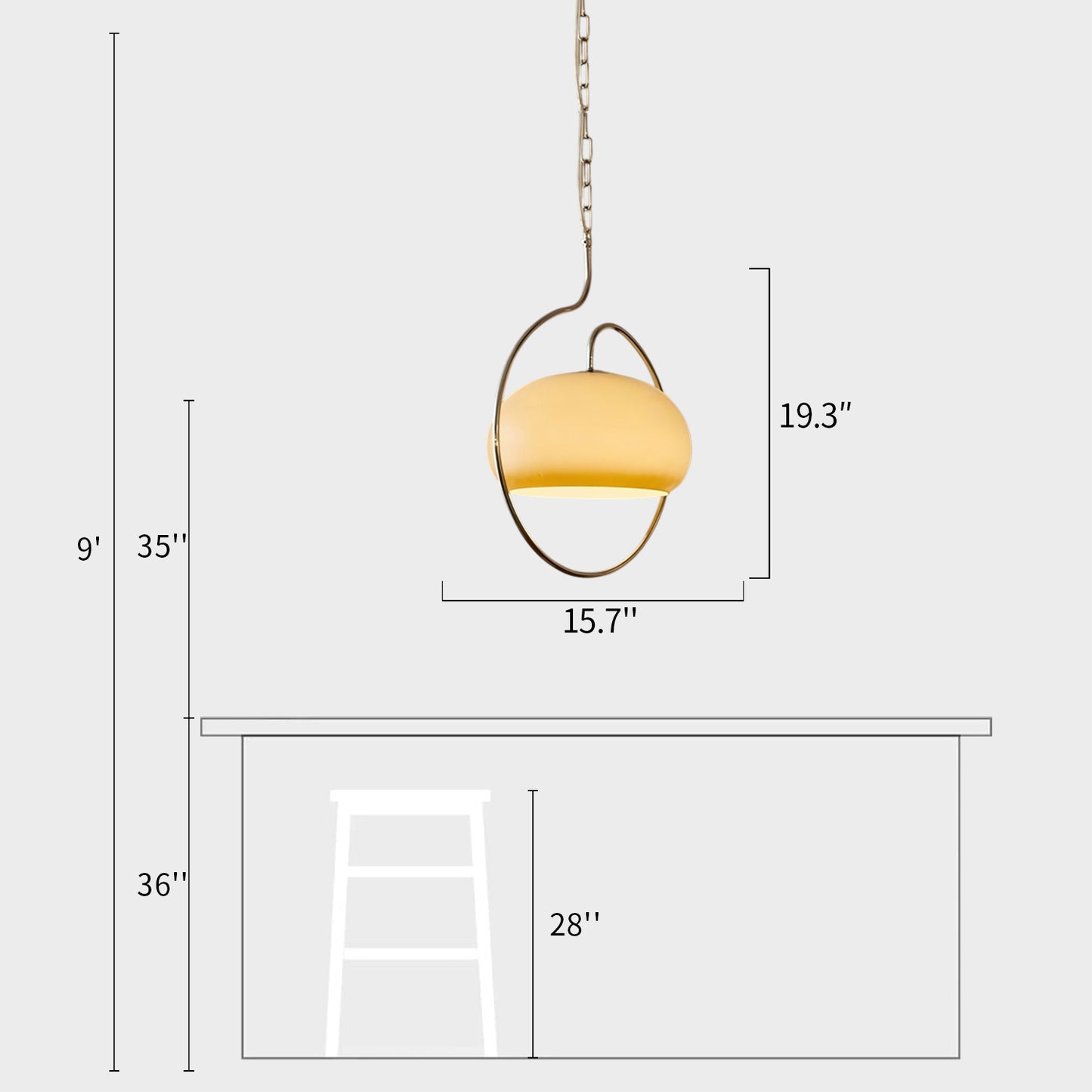 Vintage Dijkstra Pendant Light
