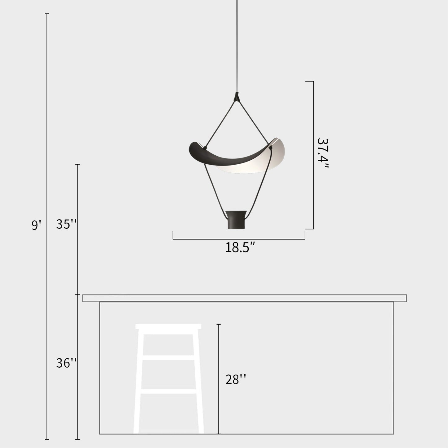 Vollee S1p Pendant Light