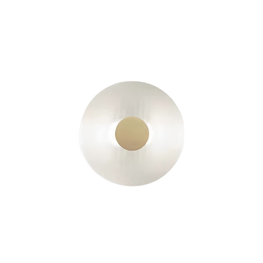 Button Glass Wall Lamp