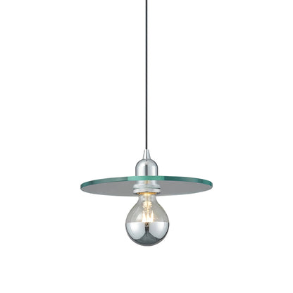 Flat Glass Pendant Light