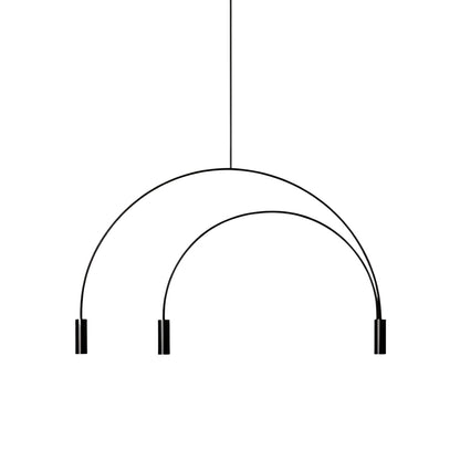 Geometric Line Pendant Light
