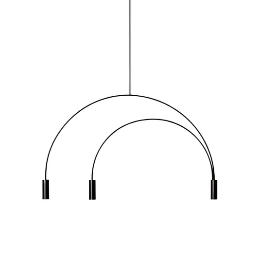 Geometric Line Pendant Light