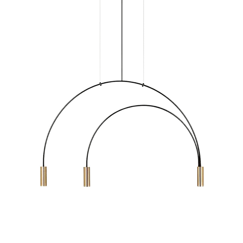 Geometric Line Pendant Light