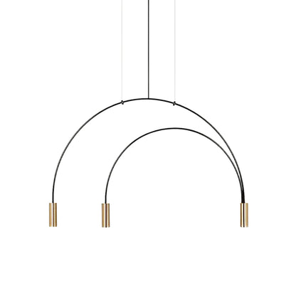Geometric Line Pendant Light