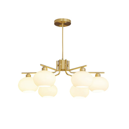 Gino Persimmon Chandelier