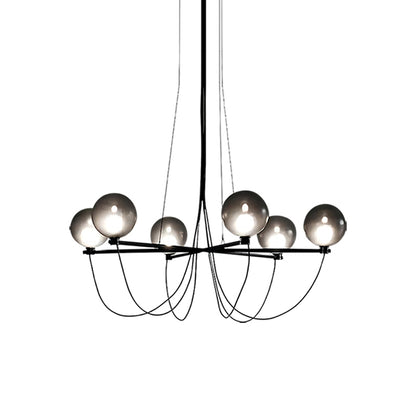 Globe Glass Chandelier