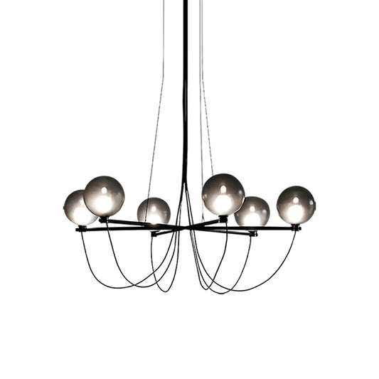 Globe Glass Chandelier