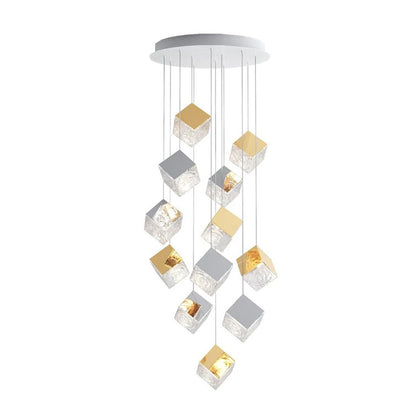 Ice Crystal Cube Pendant