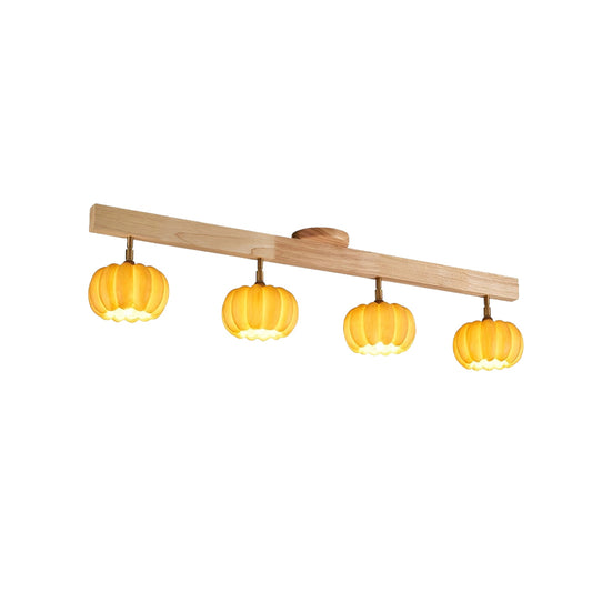 Pumpkin Track Light