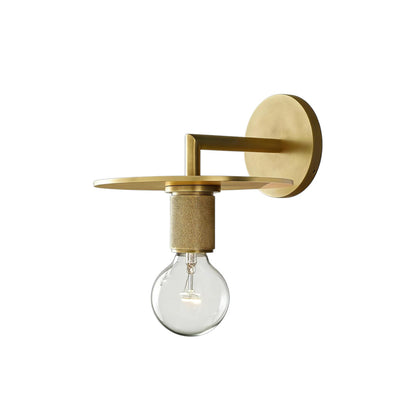 Utilitaire Disk Glass Sconce