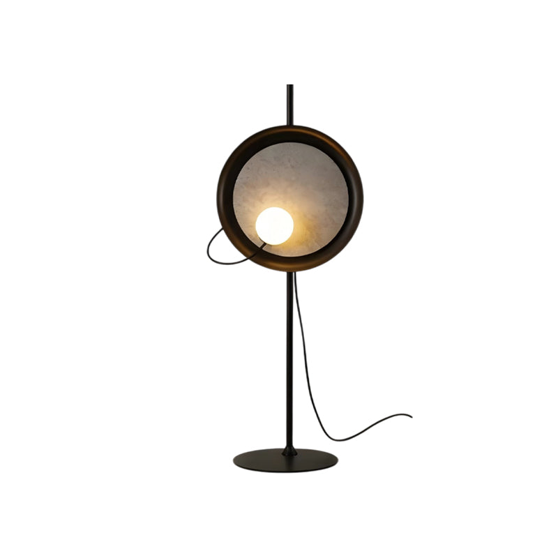 Wire Round Table Lamp