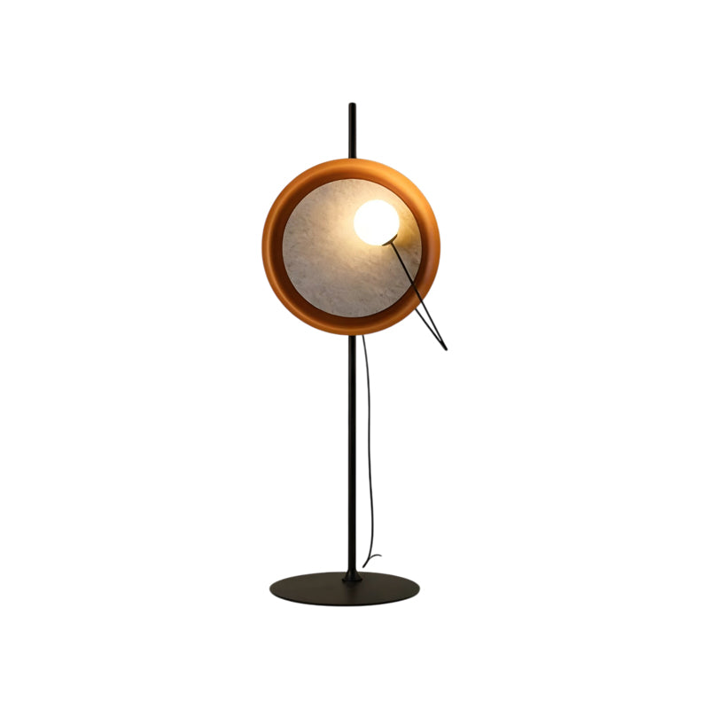 Wire Round Table Lamp