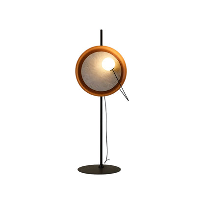 Wire Round Table Lamp