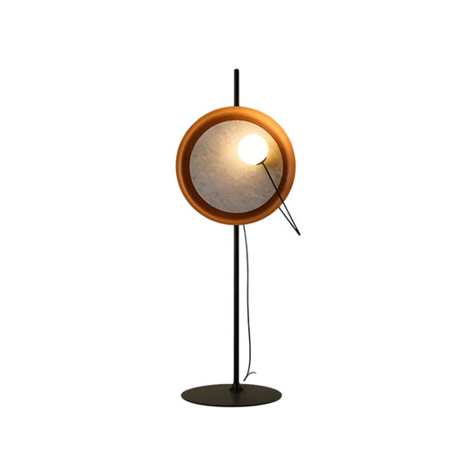 Wire Round Table Lamp