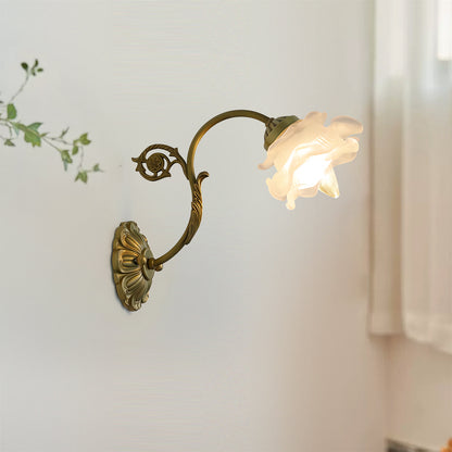 Flower Glass Sconce