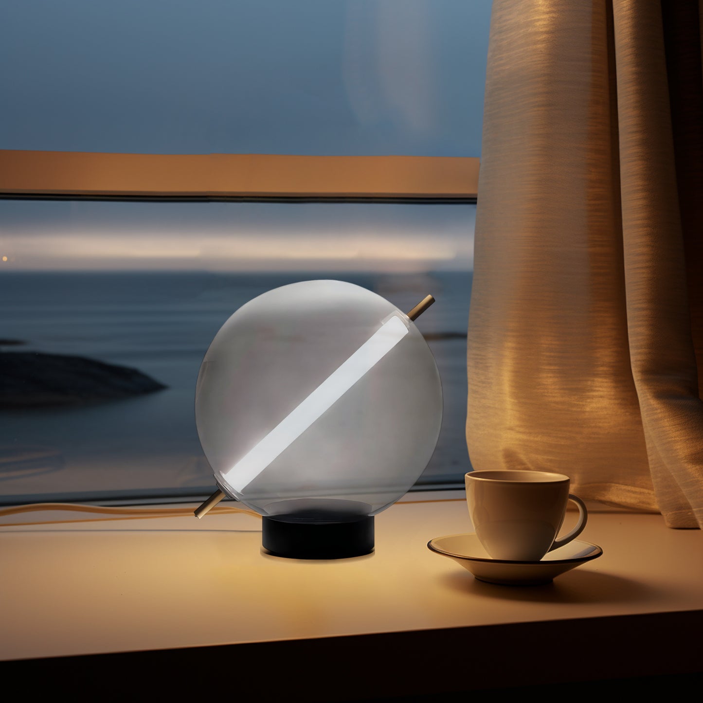 ASSER Globe Table Lamp