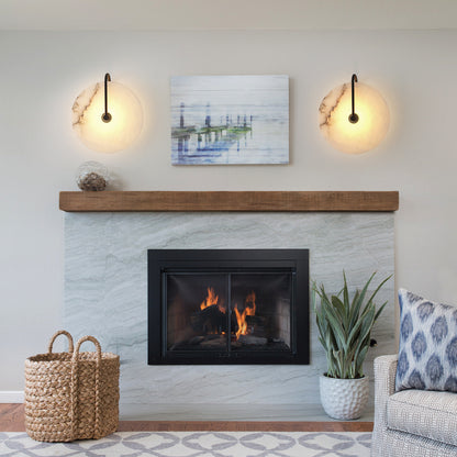 Alabaster Sconce