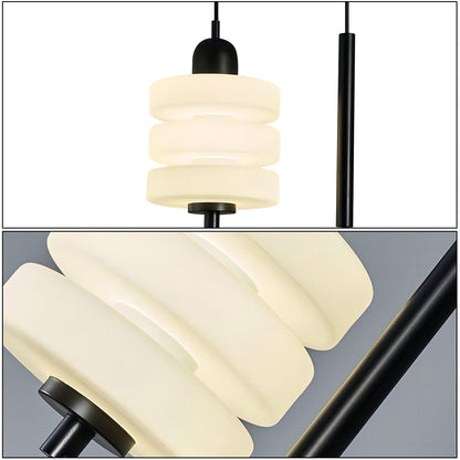 Alabaster Triple Pendant