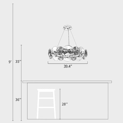 Aquila Ring Chandelier