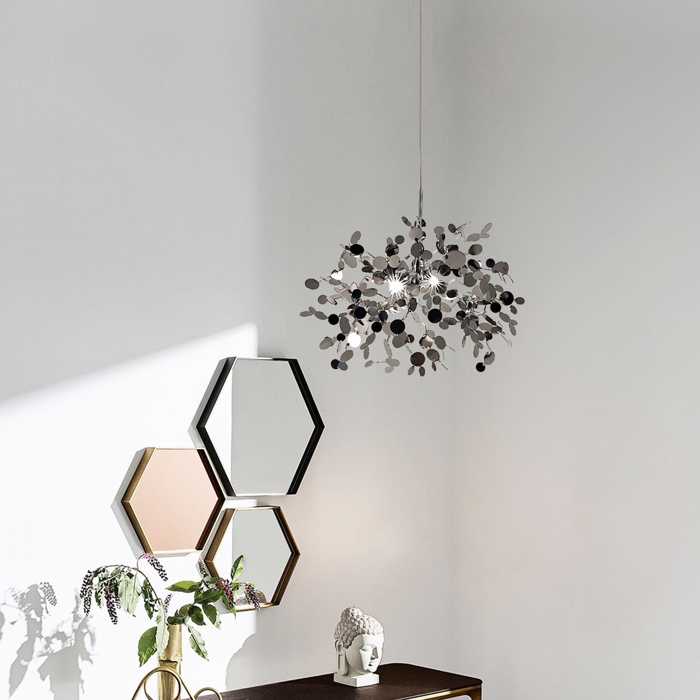 Argent Branch Chandelier
