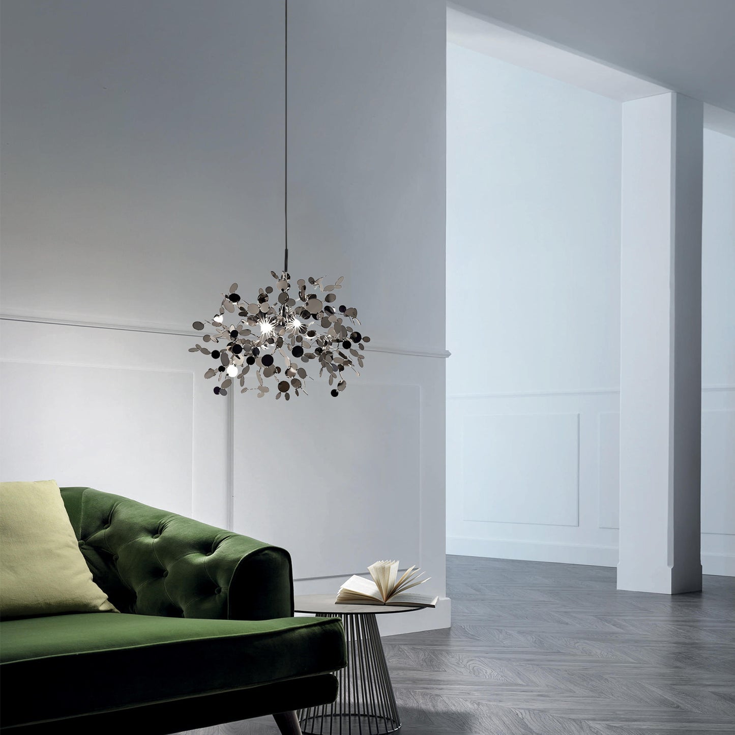 Argent Branch Chandelier