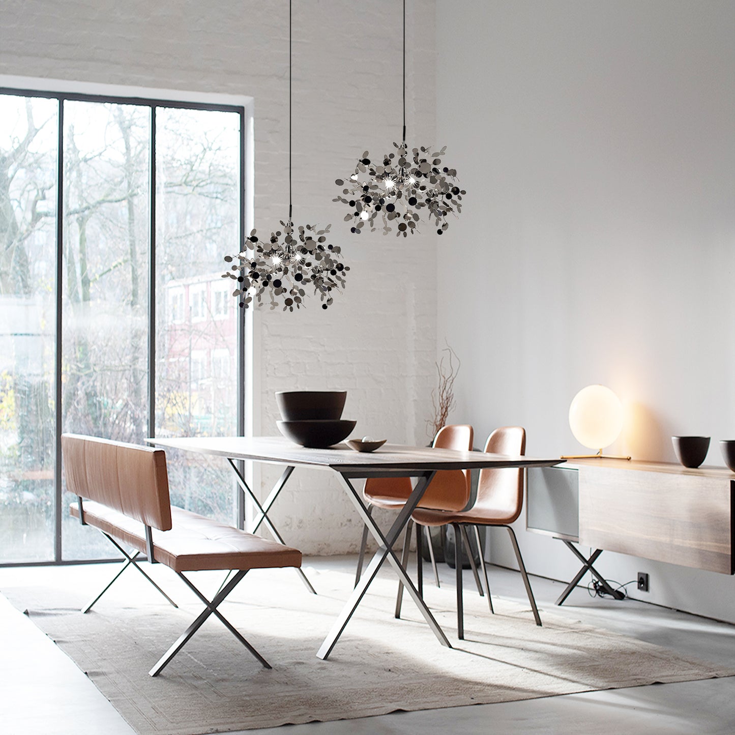 Argent Branch Chandelier