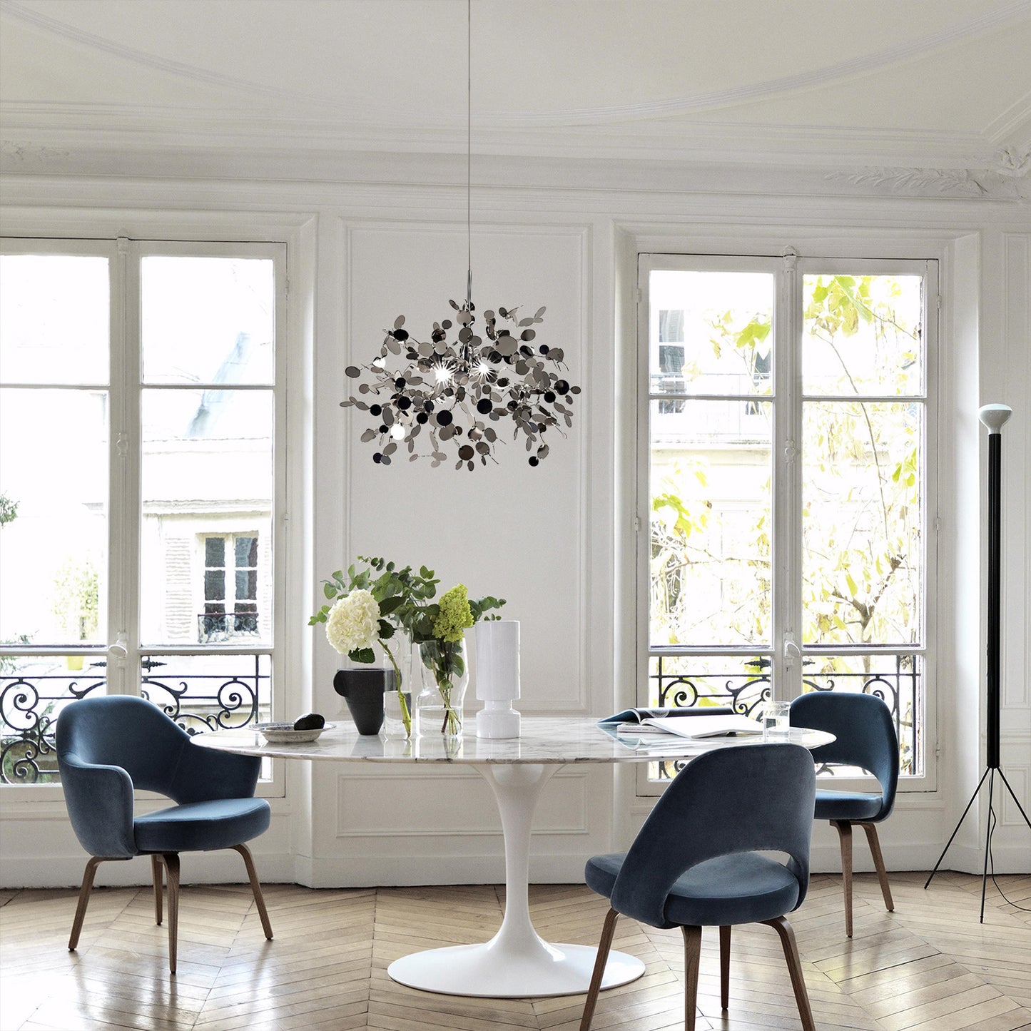 Argent Branch Chandelier