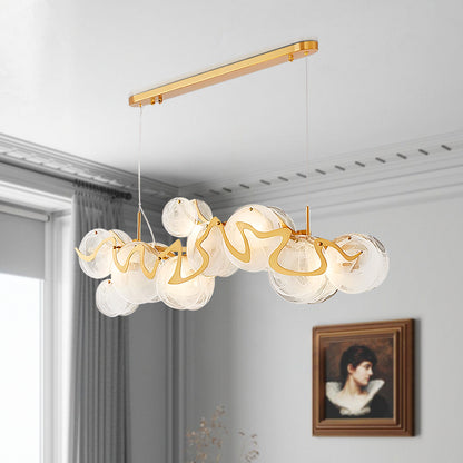 Artichoke Glass Chandelier