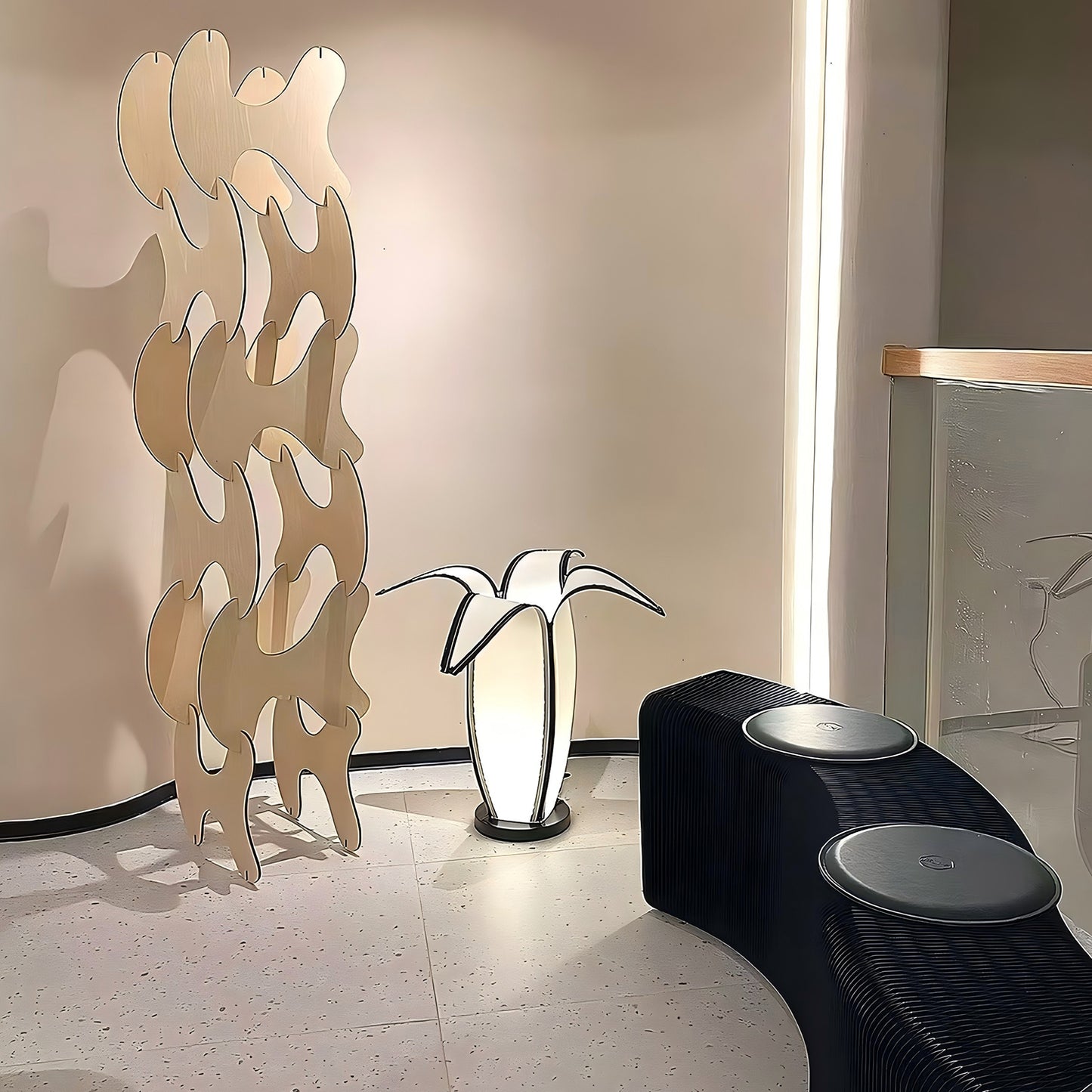 Banana Curve Floor Lamp