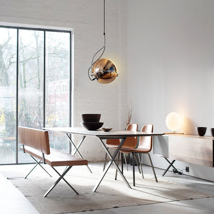 Bauhaus Glass Pendant Light