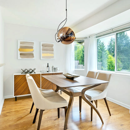 Bauhaus Glass Pendant Light