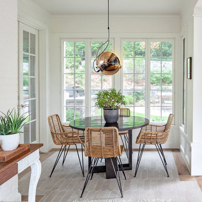 Bauhaus Glass Pendant Light