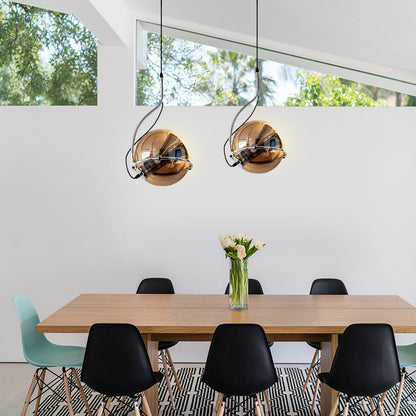 Bauhaus Glass Pendant Light