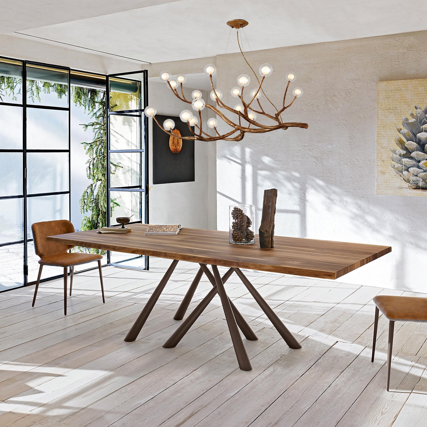 Branch Bubble Ball Chandelier